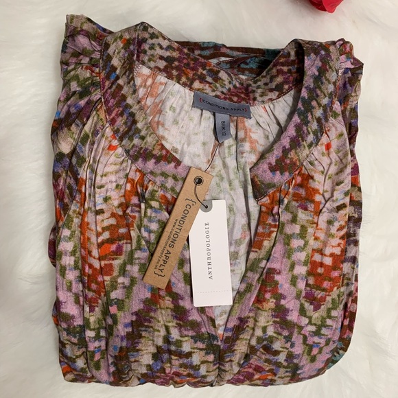 Anthropologie conditions apply puff sleeved maxi dress - Picture 9 of 10